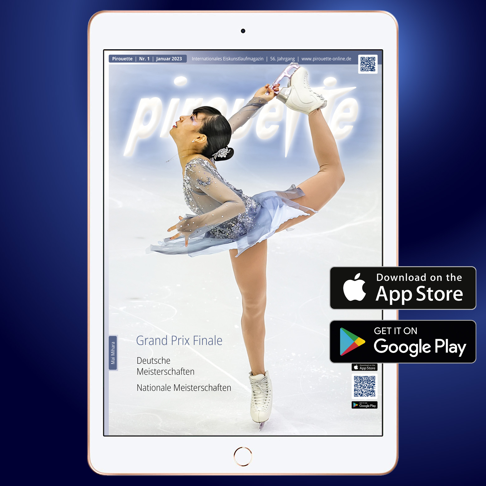 Die aktuelle Pirouette-App mit Mai Mihara