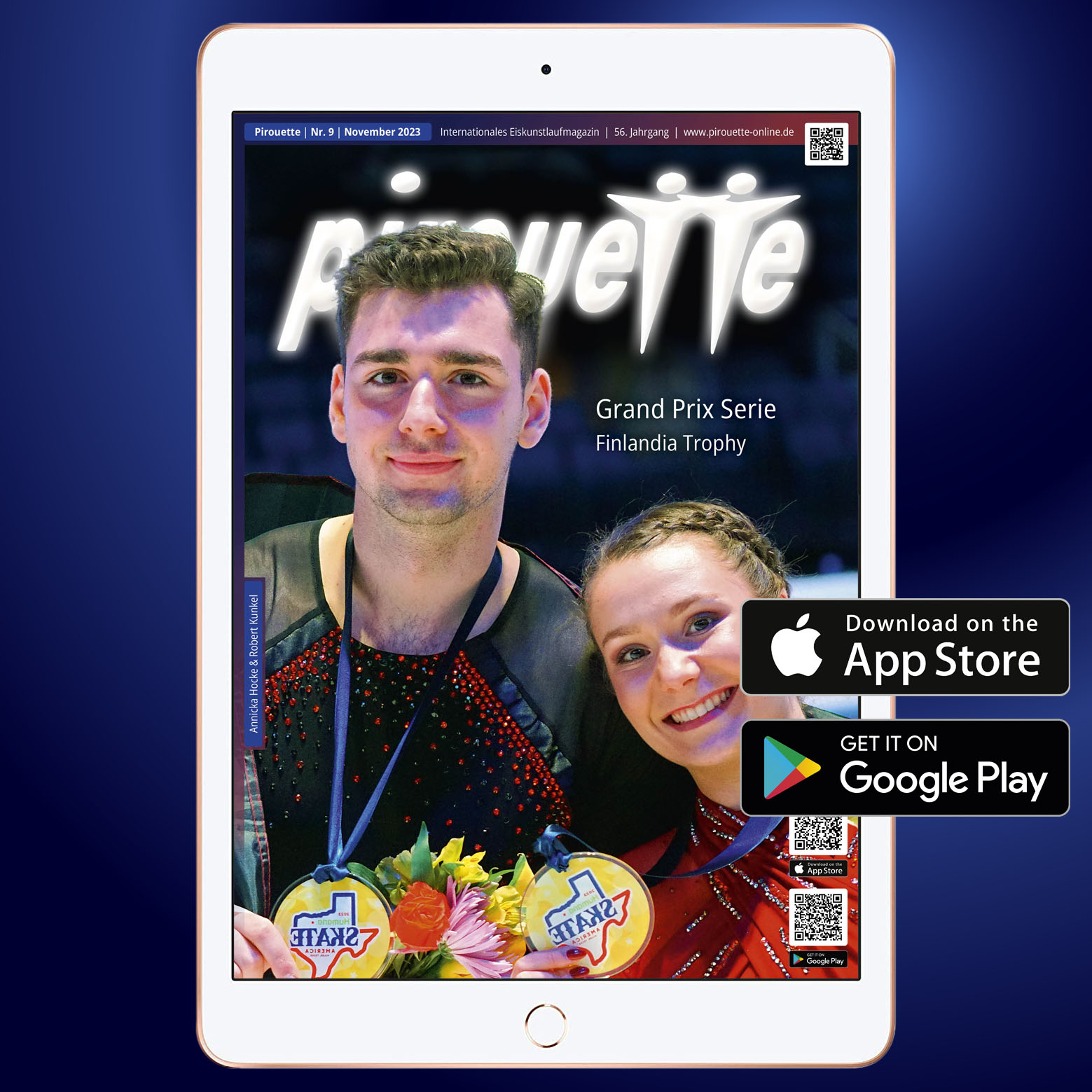 Die aktuelle Pirouette-App mit Annika Hocke und Robert Kunkel