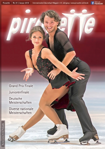 Pirouette Fachzeitschrift für Eiskunstlauf Ausgabe Januar 2018 - Kavita Lorenz and Joti Polizoakis
