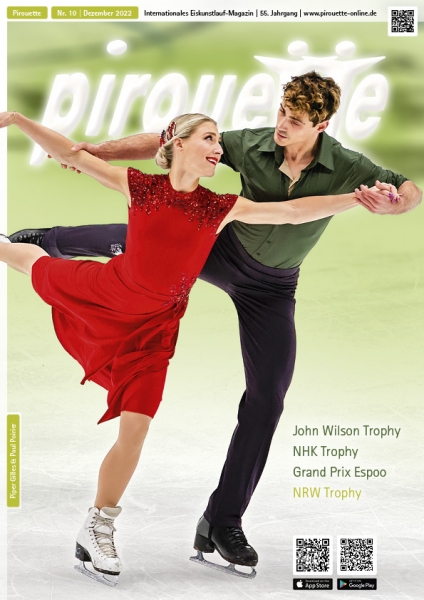 Pirouette - Eiskunstlaufmagazin Dezember 2022 - Piper Gilles und Paul Poirier