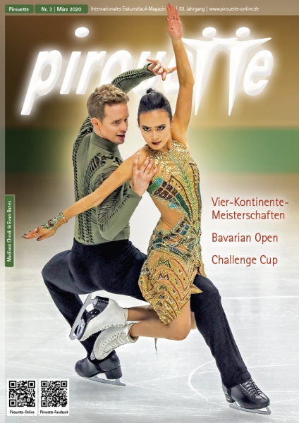 Pirouette - Eiskunstlaufmagazin März 2020 - Madison Chock und Evan Bates