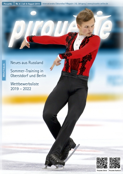 Pirouette Magazin für Eiskunstlauf Ausgabe Juli/August 2019 - Mikhail Kolyada