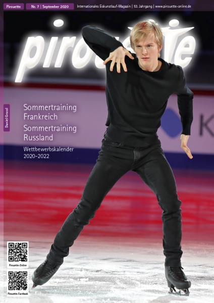 Pirouette - Eiskunstlaufmagazin September 2020 - Daniel Grassl