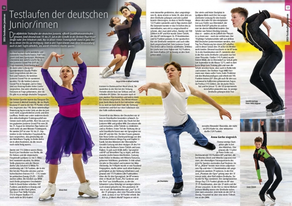 Pirouette - Eiskunstlaufmagazin September 2024 - Seite 18 + 19