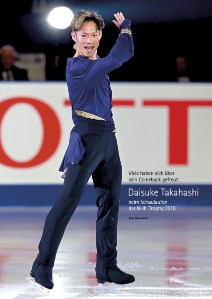 Pirouette Fachzeitschrift für Eiskunstlauf Dezember 2018 - Daisuke Takahashi