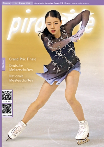 Pirouette Magazin für Eiskunstlauf Ausgabe Januar 2019 - Rika Kihira