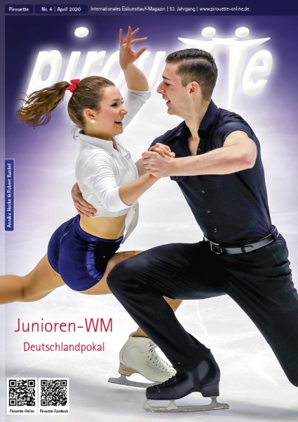 Pirouette - Eiskunstlaufmagazin April 2020 - Annika Hocke und Robert Kunkel