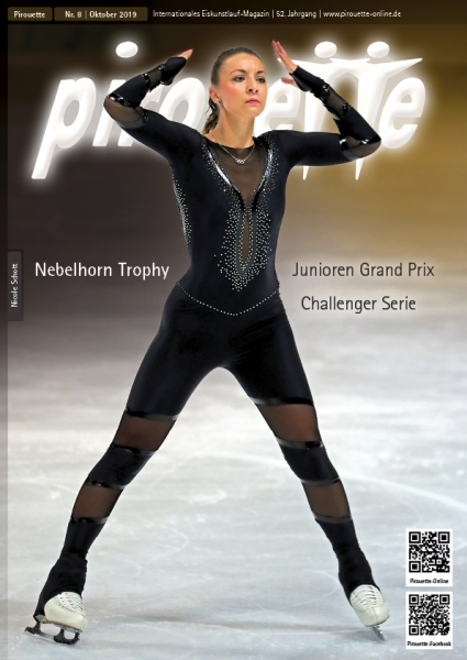 Pirouette Magazin für Eiskunstlauf Ausgabe Oktober 2019 - Nicole Schott