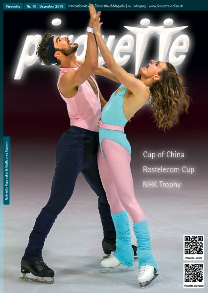 Pirouette Magazin für Eiskunstlauf Dezember 2019 - Gabriella Papadakis & Guillaume Cizeron