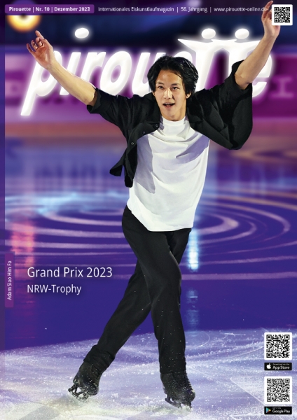 Pirouette - Eiskunstlaufmagazin Dezember 2023 - Adam Siao Him Fa