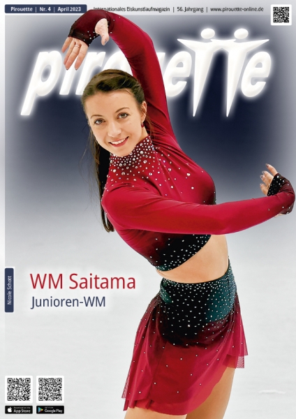 Pirouette - Eiskunstlaufmagazin April 2023 - Nicole Schott
