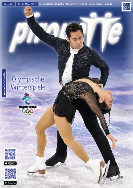 Pirouette - Eiskunstlaufmagazin März 2022 - Wenjing Sui und Cong Han