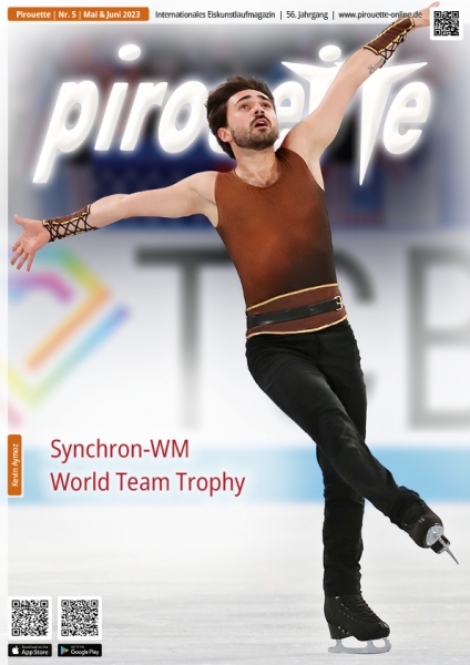 Pirouette - Eiskunstlaufmagazin Mai + Juni 2023 - Kevin Aymoz